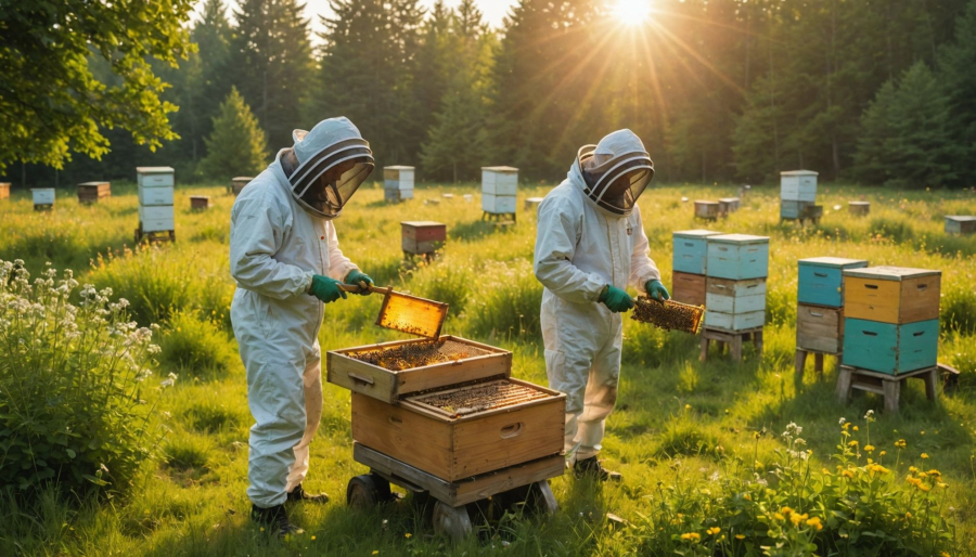 Comparatif des méthodes de lutte préventive et curative au rucher